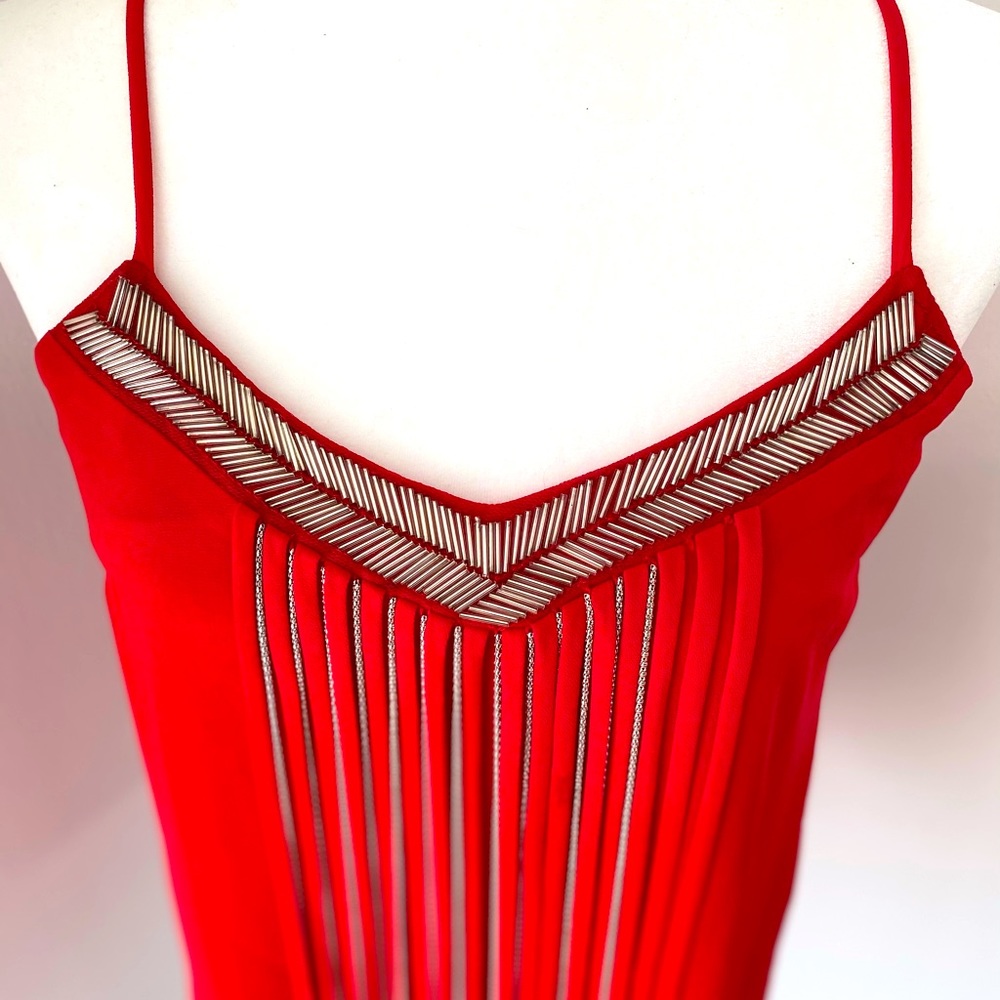 Xoxo V-Neck blouse with gorgeous beading. Size M - Picture 3 of 3